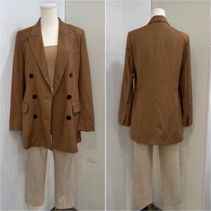 New ZARA Double-Breasted Blazer